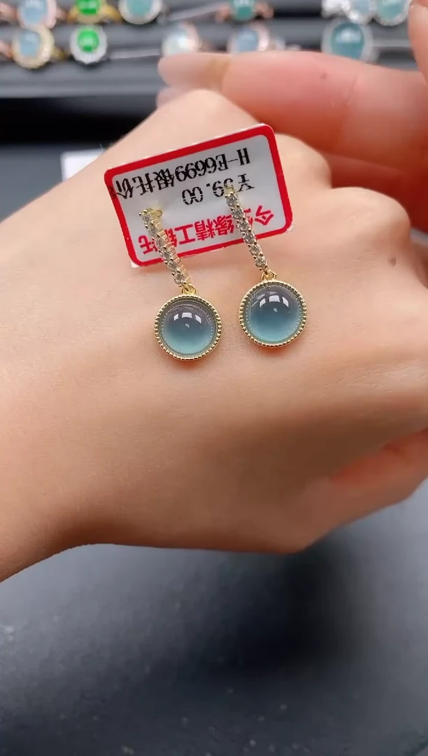 银S925镶嵌戒指翡翠1111