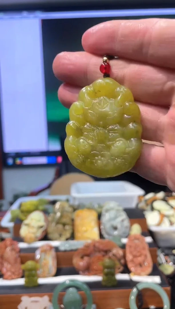 【闪购商品】岫玉吊坠未镶嵌·