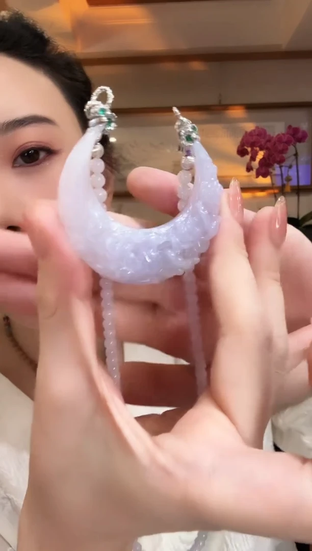 颈饰未镶嵌翡翠国风