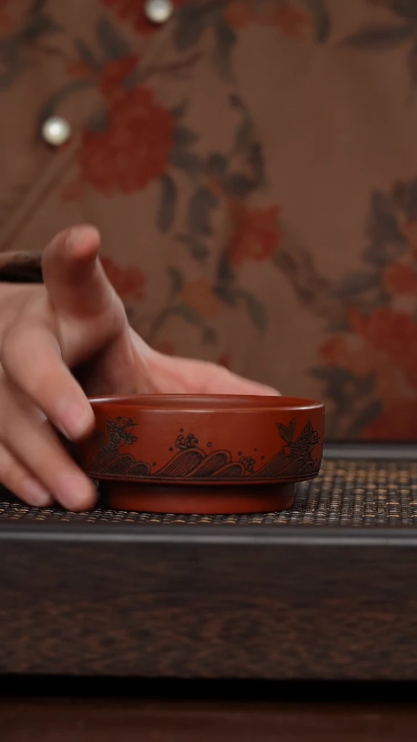 【闪购商品】紫砂茶杯福利紫砂锦鲤普洱