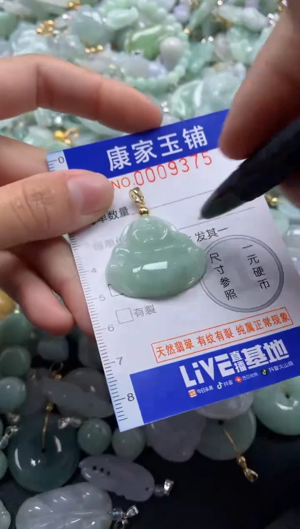 颈饰未镶嵌翡翠9375