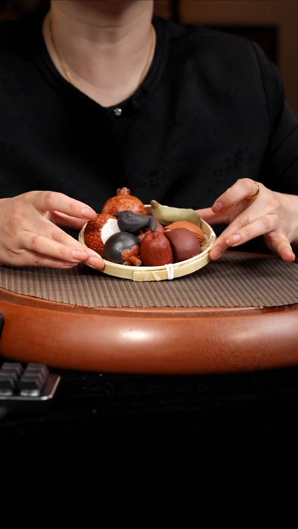 茶壶紫砂【F086】 果盘 宜兴紫砂