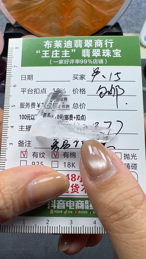 未镶嵌颈饰水晶。