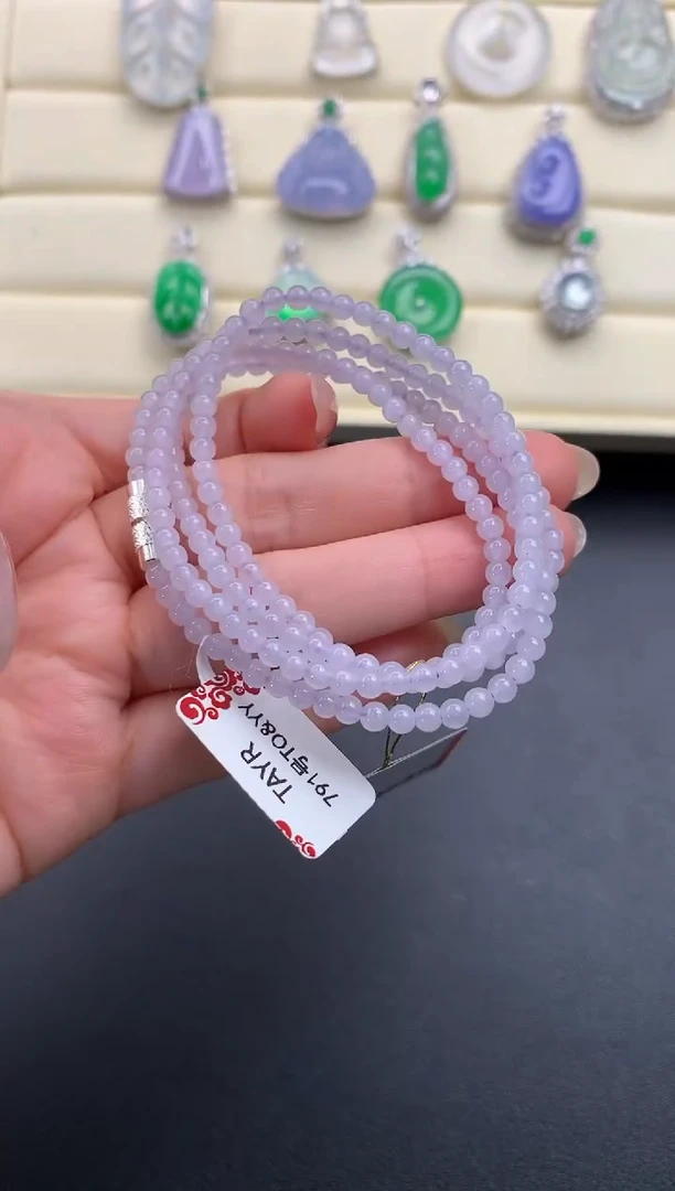 【闪购商品】翡翠颈饰未镶嵌Q647 多样性发一件