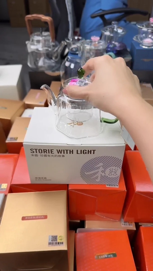 @@禾器晶彩锦瑞壶湖绿色