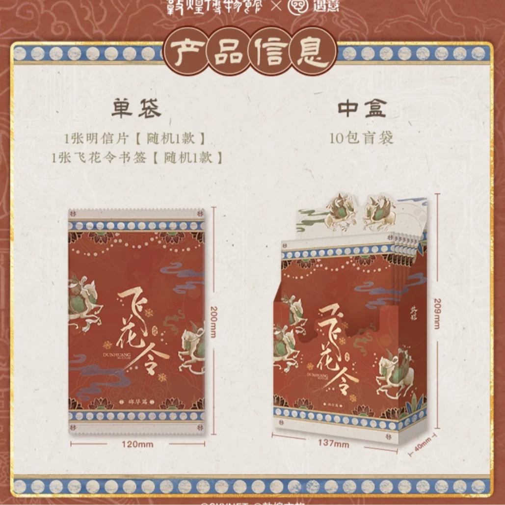 【玩法】敦煌博物馆X遇意飞花令福袋(锦华篇) 代拆