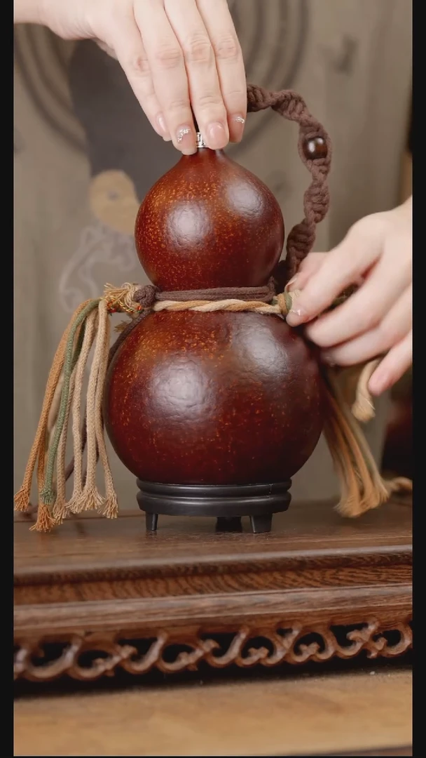 91号精品天然大漆酒葫芦一物一拍~