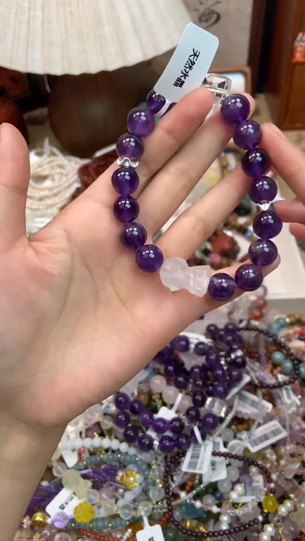 紫晶手链未镶嵌445