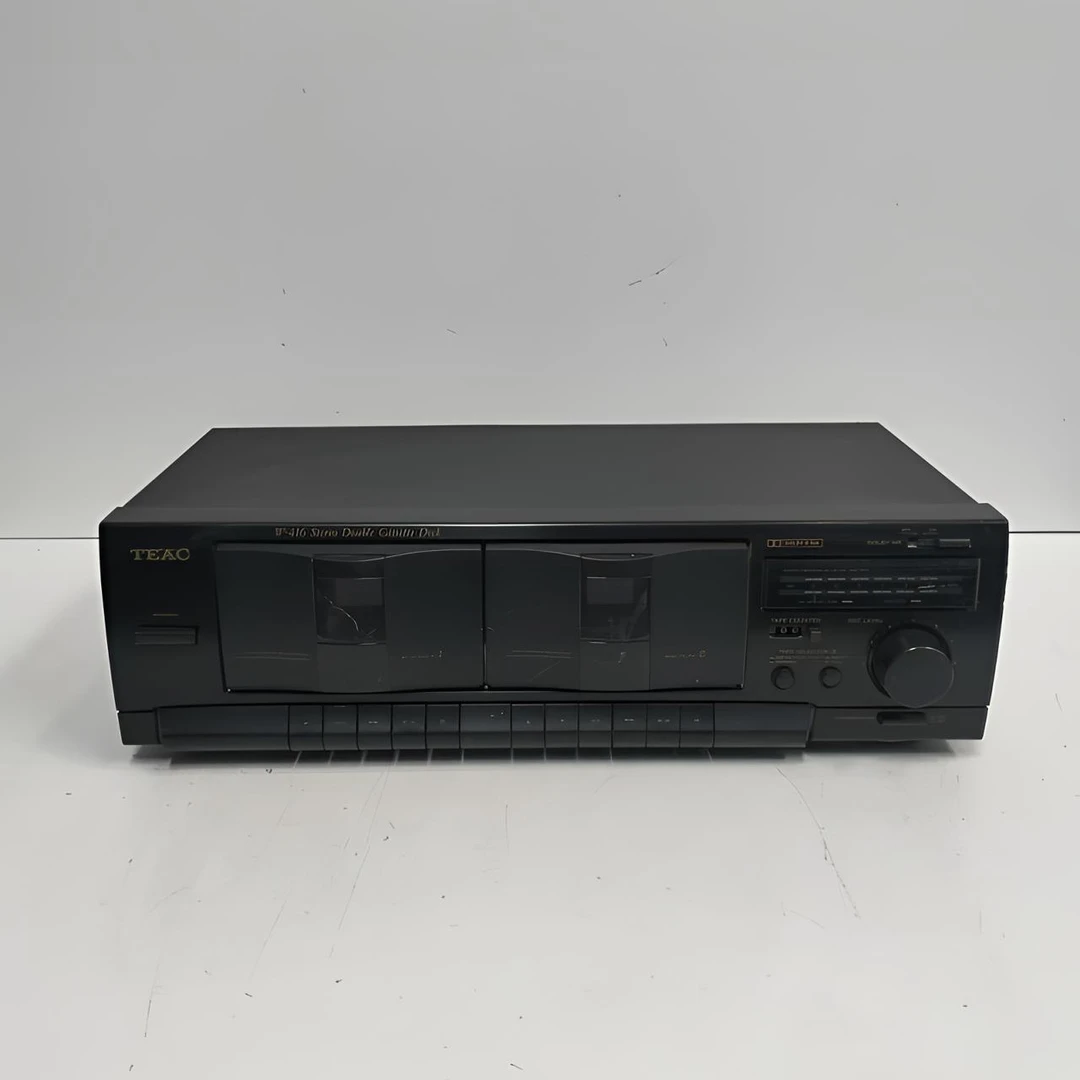 8新 TEAC/第一 TEAC W-416双卡座，故障机需要打理，顺丰到付