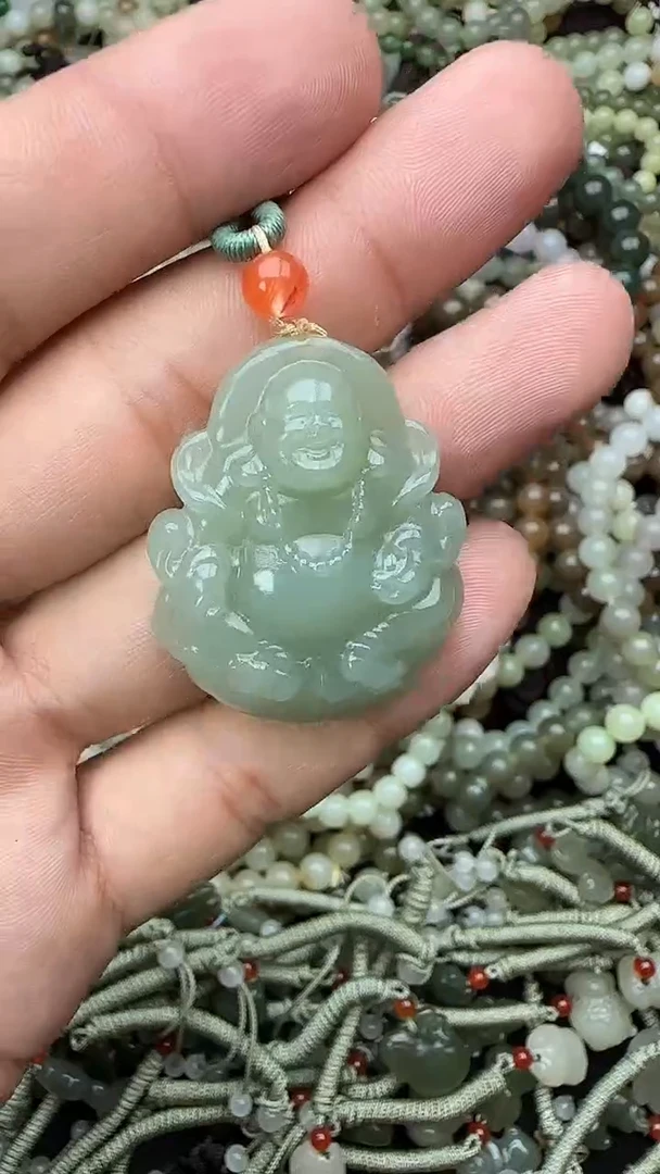 颈饰未镶嵌和田玉拍一发一