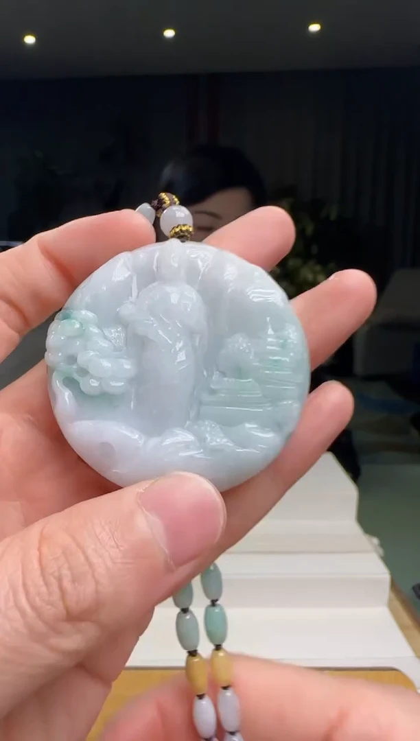 【闪购商品】翡翠吊坠(赠链)未镶嵌DY@@60B7J11771E