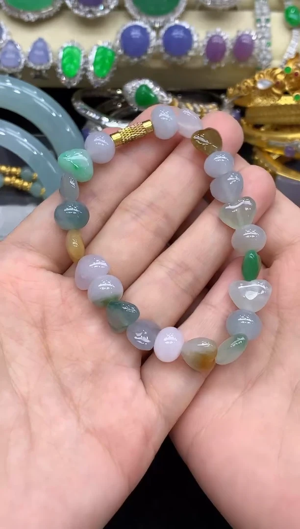 未镶嵌手链翡翠99-中国好珍宝