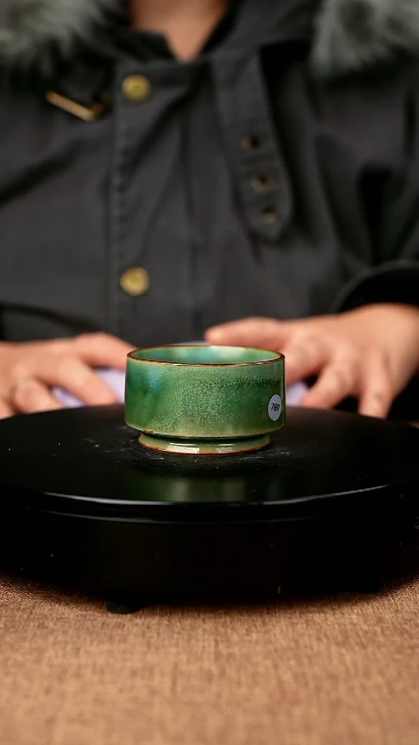 【闪购商品】789#一级品原矿钧瓷炉钧釉杯