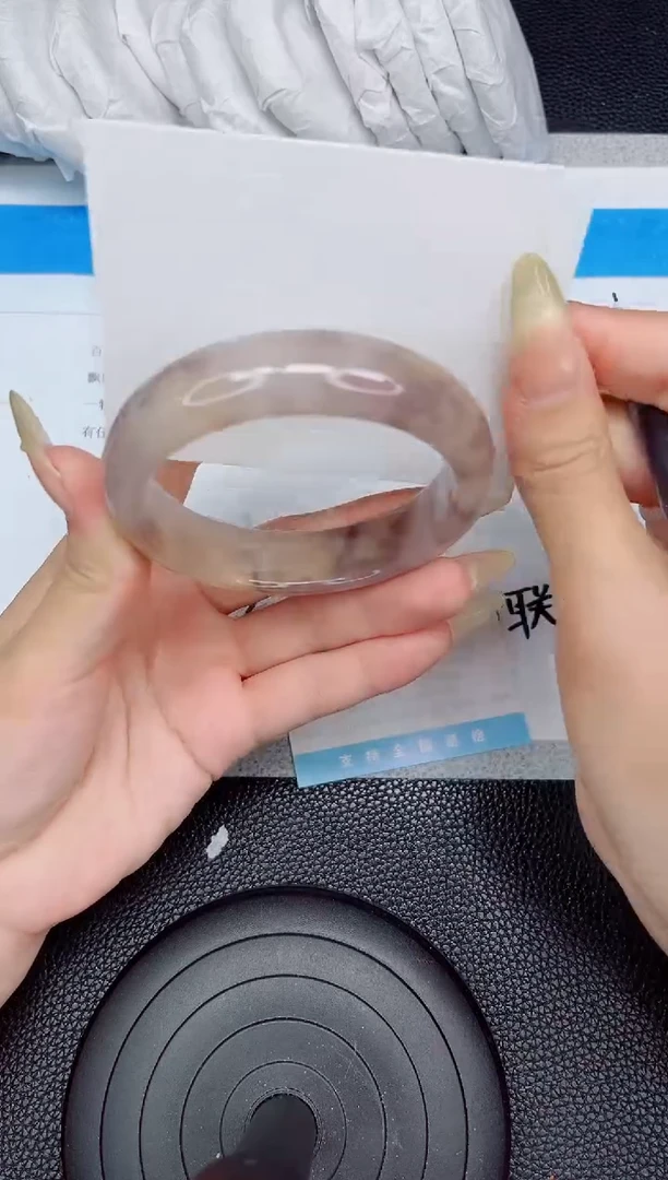 石英质玉手镯未镶嵌32-60.5