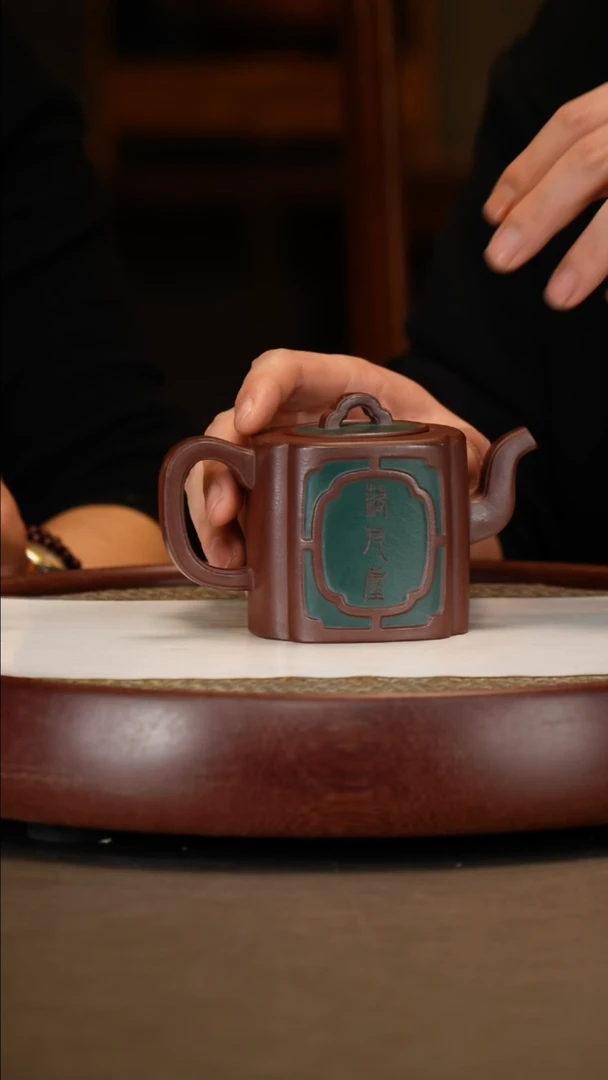 【闪购商品】紫砂茶壶【吴顺华】紫泥宫灯