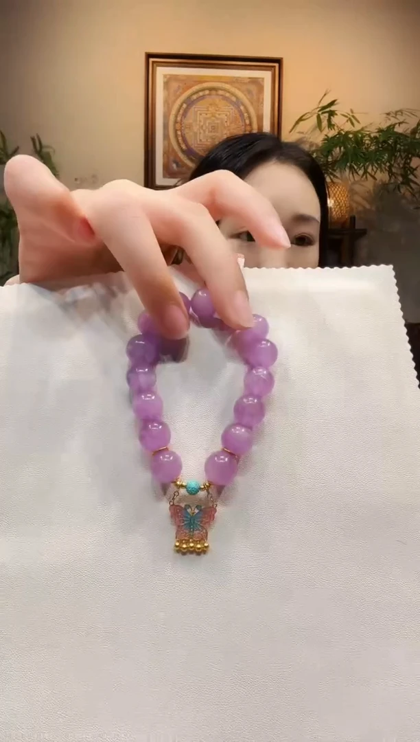 未镶嵌锂辉石手链手链