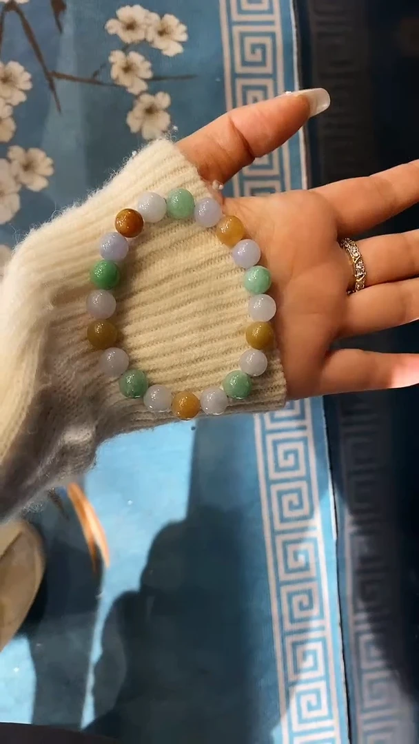 【闪购商品】翡翠手串未镶嵌手串 卡１０加