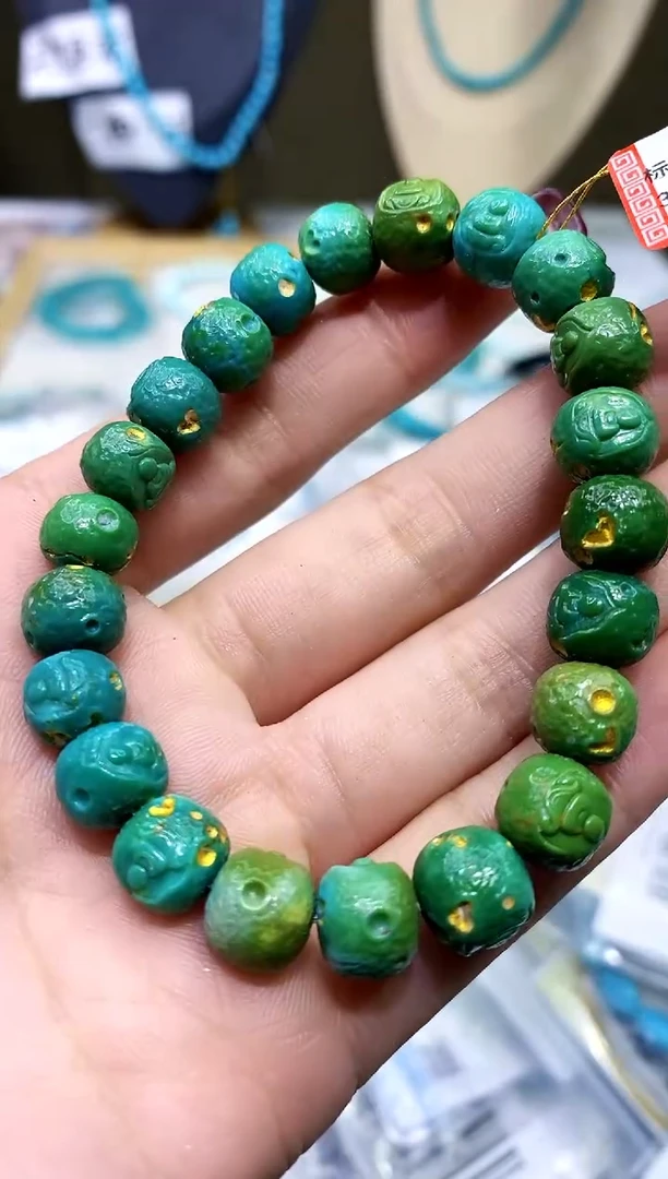 【闪购商品】绿松石手串未镶嵌052