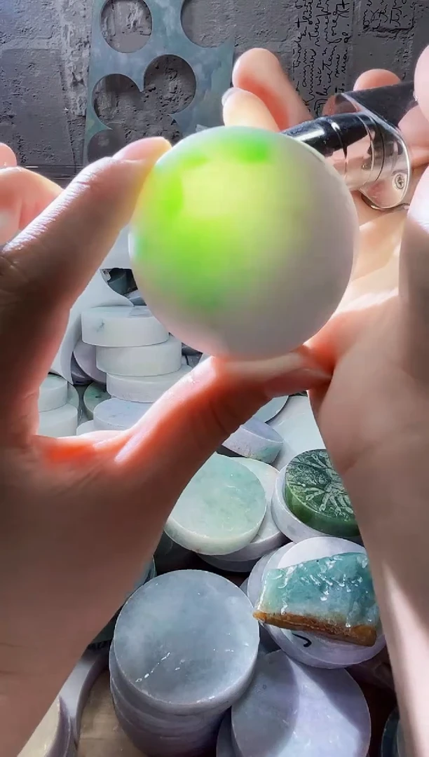 裸石翡翠天然翡翠A货516