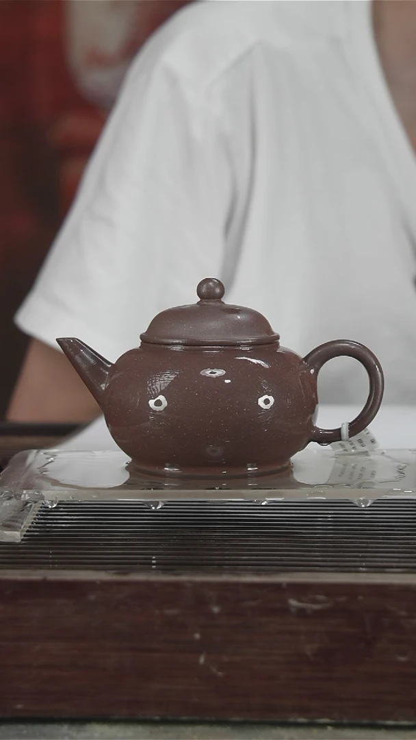 茶壶紫砂原矿紫砂壶姚思嘉300CC64号