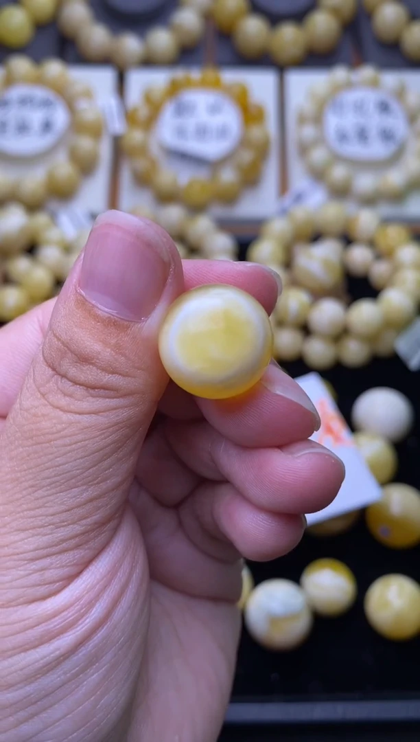 裸石琥珀未镶嵌大小姐珠宝严选168