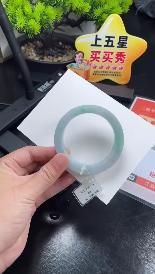 未镶嵌手镯定制翡翠茉*定制手镯WJFC3/DZS