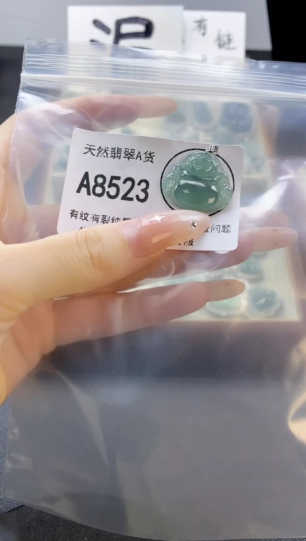 吊坠(赠链)未镶嵌翡翠天然翡翠A货