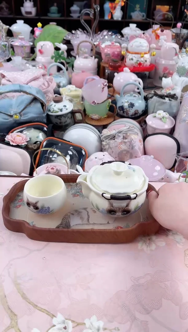 【闪购商品】瓷片茶具：库存仅剩1件