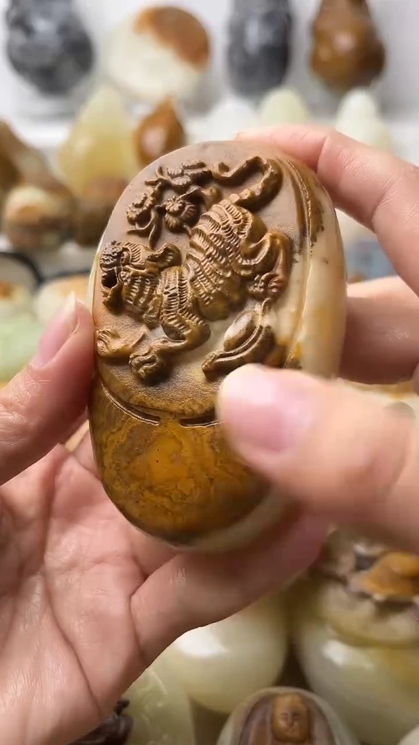 石材古青石棉纹正常不退换虎