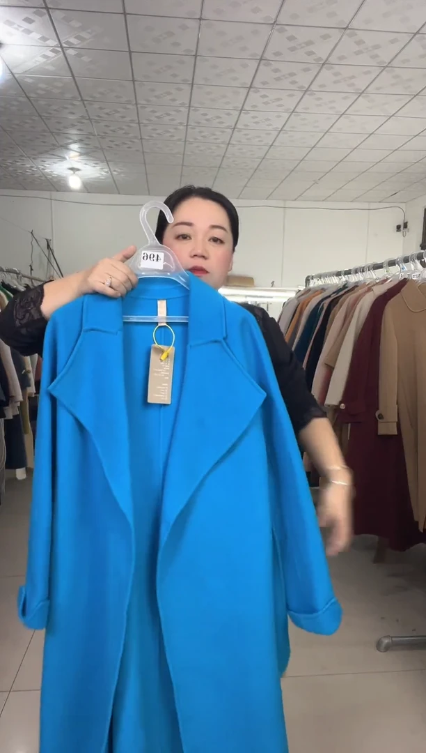 双面羊毛大衣496