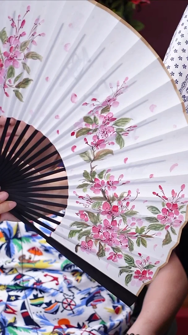 国画B0607GMD657扇子