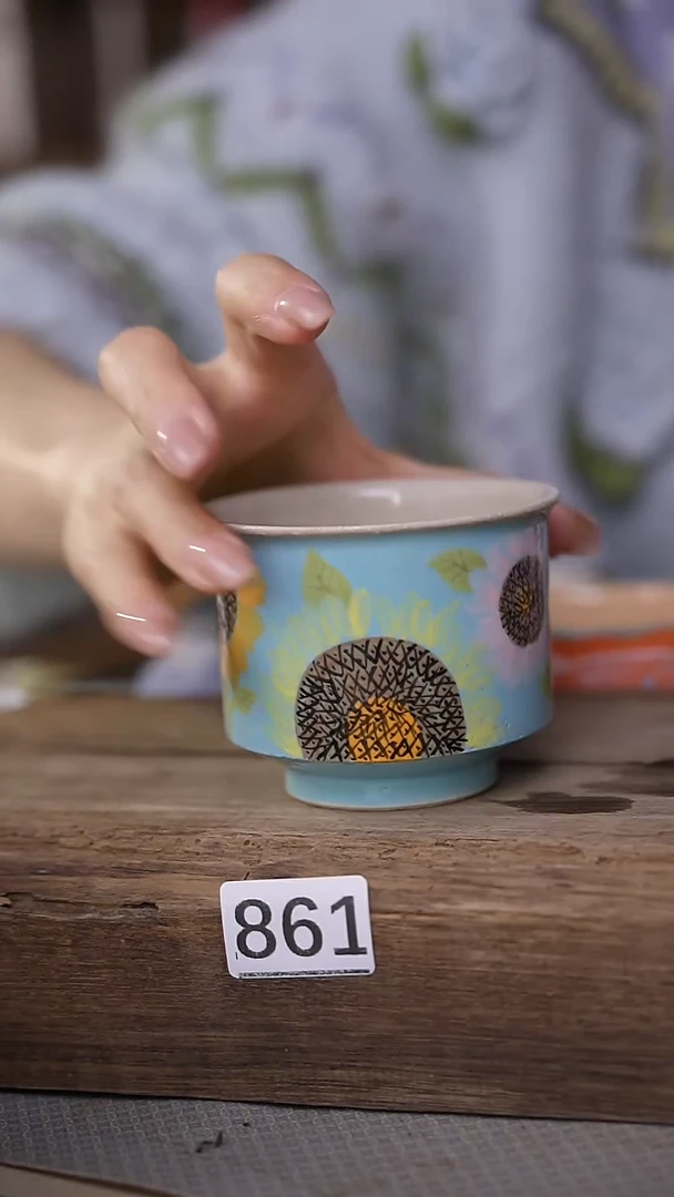 【闪购商品】瓷片中国美院设计师 小群 款/ 主人杯