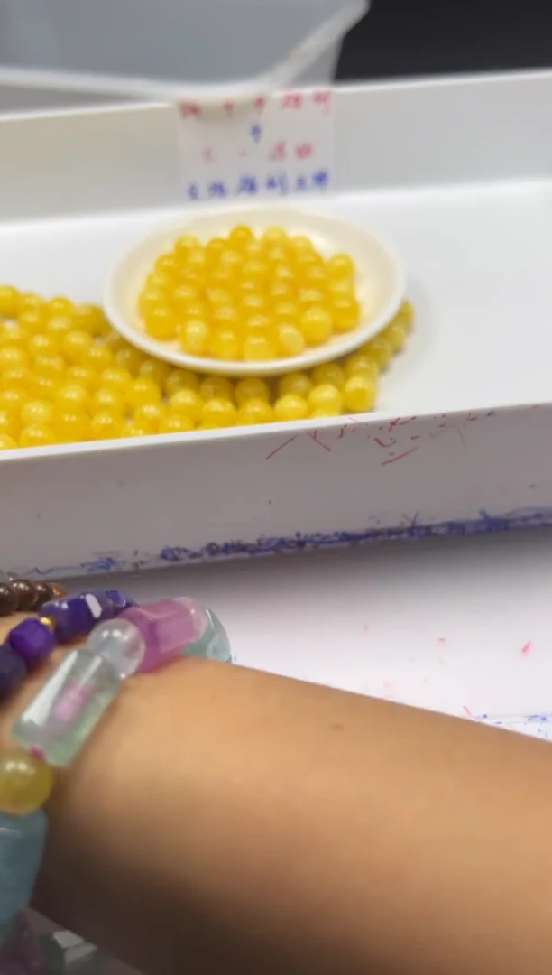 未镶嵌颈饰蜜蜡w817蜜蜡白花蜡12mm*10