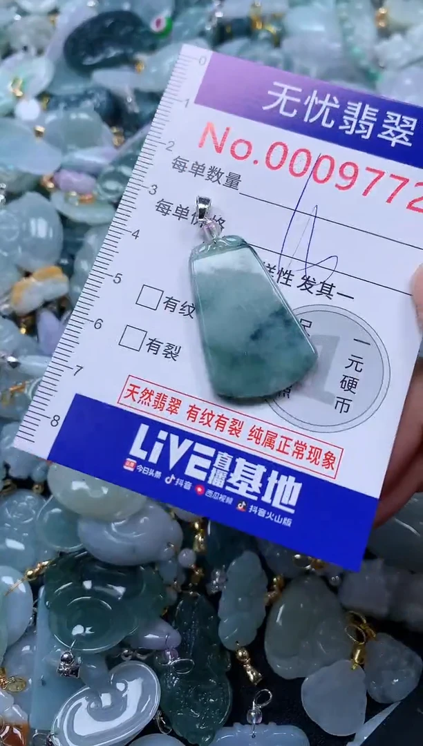 颈饰未镶嵌翡翠9772