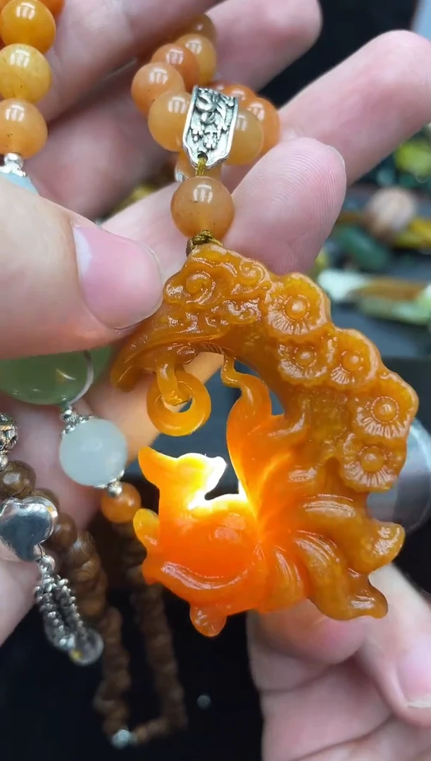 未镶嵌岫玉吊坠多样性发货*拍一发一