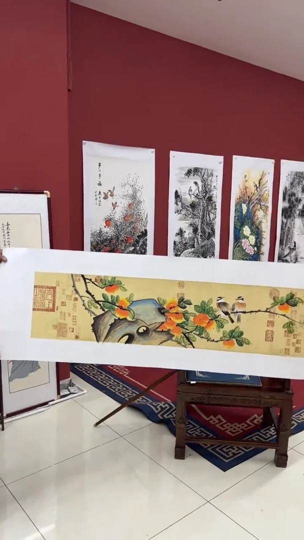 书法豆树隶《精品国画》