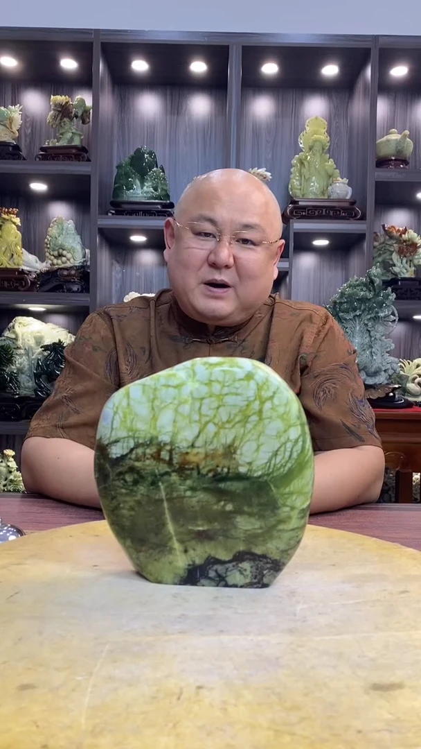 玉历****型玉岫岩料手工雕刻摆件居家装饰送礼一物一图