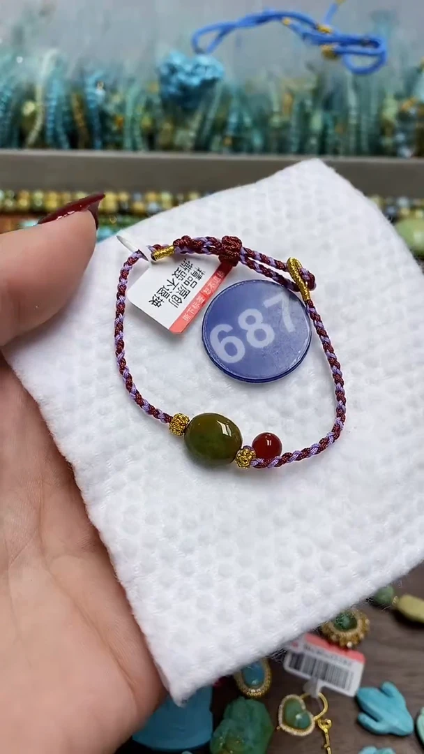 【闪购商品】玛瑙/玉髓手绳未镶嵌687