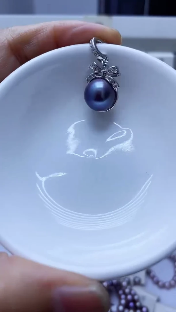 未镶嵌淡水珍珠耳饰吊坠