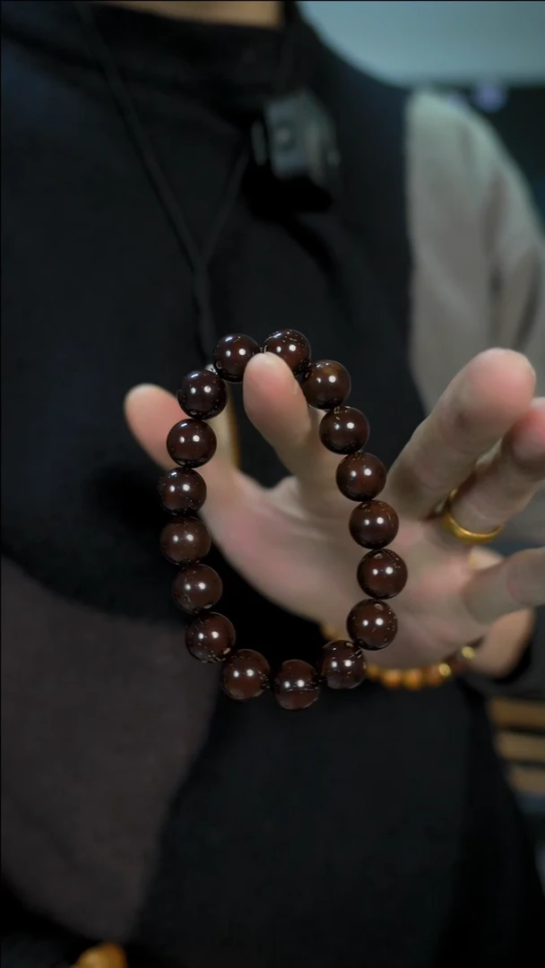 【闪购商品】紫金鼠手串紫金鼠1.2圆珠单圈