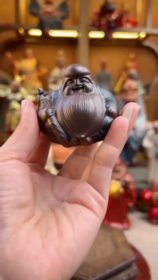 紫砂茶宠器闵茶宠摆件
