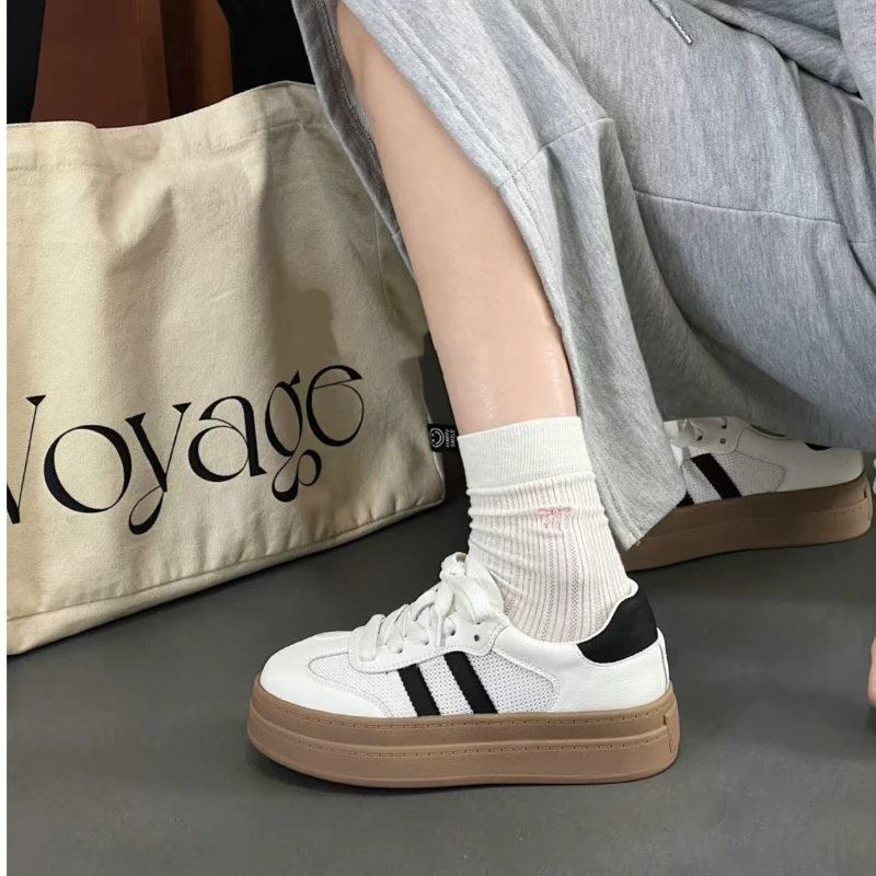 妮子严选厚底时尚春款女鞋小众ins复古运动休闲鞋1728