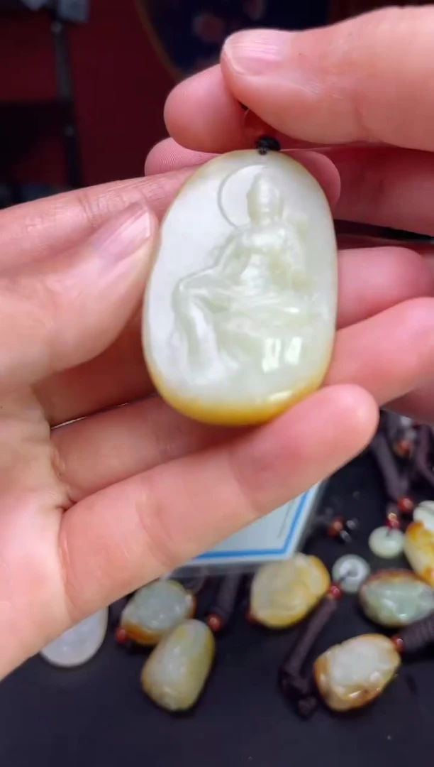 颈饰未镶嵌和田玉213