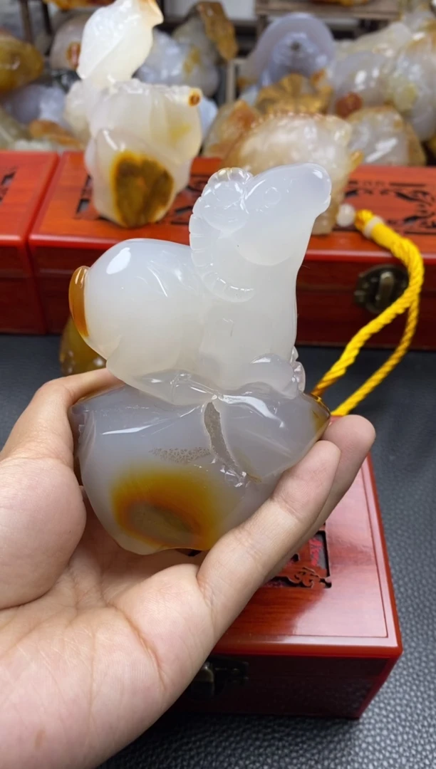 【闪购商品】玛瑙/玉髓摆件未镶嵌00