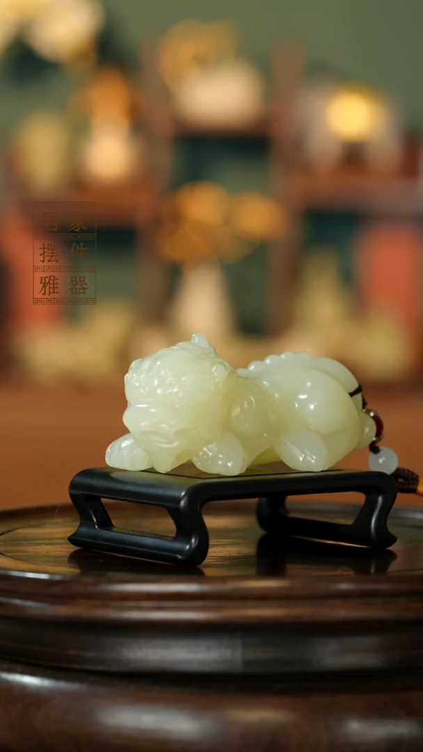 玉《霸王貔貅》摆件