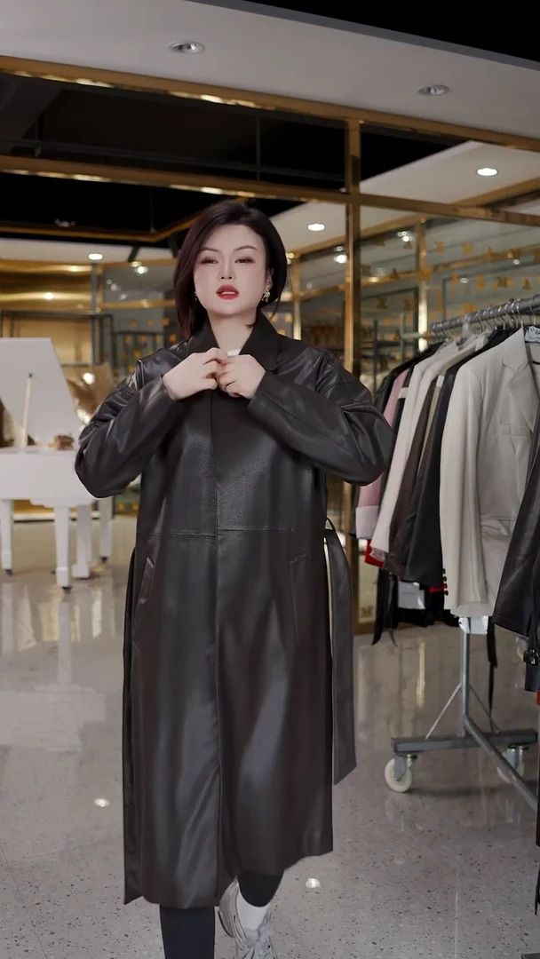 海宁真皮绵羊皮皮衣/125