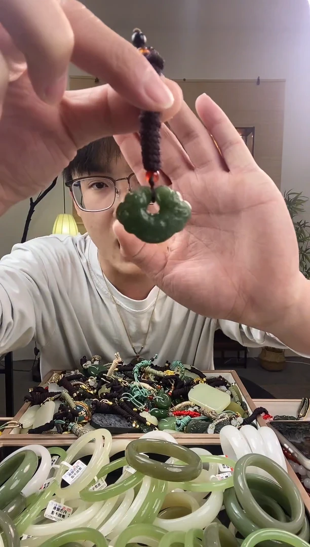 颈饰未镶嵌和田玉多样性拍一发一  24