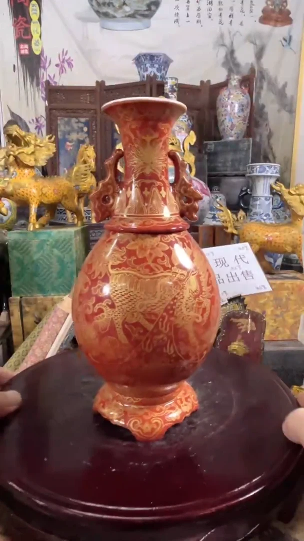 摆件现代艺陶瓷O