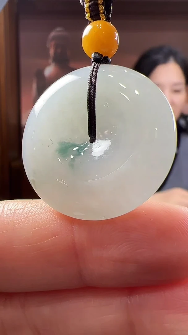 未镶嵌挂件翡翠平安扣