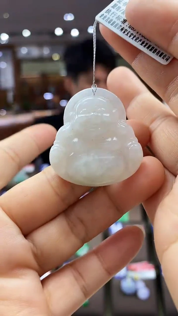 颈饰未镶嵌翡翠佛公